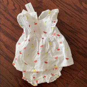 Janie & Jack baby summer 2 piece outfit